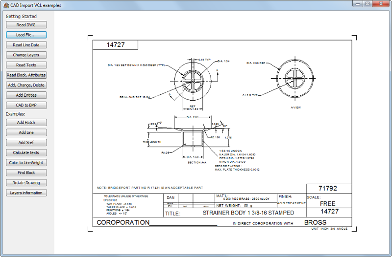 CAD VCL: 2D 3D CAD in Delphi C++Builder